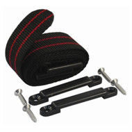 Marpac BB010030 Battery Hold Down Strap 39" SSte Screws 7-0032 Boat RV Camper
