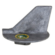 Yamaha 115-130-150-175 Anode Trim Tab MAGNESIUM 6E5-45371-01-00 RH lowerUnit