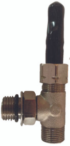 Uflex Fitting-Boss Adapter "T" Bleed 3/8” (9.5 mm) f Hydraulic Cylinder UC128OBF