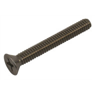 Marine Fasteners Phillips Head Machine Screws-Oval Head 1/4-20 x 3 B-705 MD