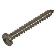 Marine Fasteners Phillips Head Self-Tapping Screw-Oval Head # 14 x 3 B-649 MD