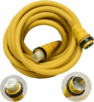 Actuant/Marinco PowerCord Plus Power Cord 50 Amp 125/25 Volt 50' Yellow 6152SPP