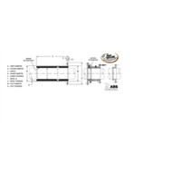 Duramax Johnson Cutless Flanged Shaft Bearing 4.5"x6"x18 DRINK 861152100 Yacht