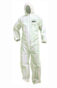 Seachoice 93151 SMS Breathable Disposable Paint Suit W/Hood 4XL