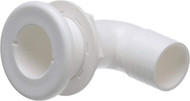 Seachoice 18121 Thru-Hull Connector-White 11/2"X90Deg