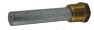 Camp E1E Zinc Engine Anodes W/ Brass Plug 3/8 Plug NPT Dia.1/2 1-1/2 L
