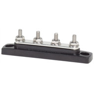 Blue Sea 2305 MiniBus 100 Amp Common BusBar 4 Gang 10-32 Stud Terminal 100A
