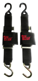 Rod Saver TTD-2 Deluxe Trailer Tie Downs 2"Wx2'L 1,200 Lbs W/Coated Top Hook MD