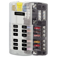 Blue Sea 5032 ST Blade Split 12 Fuse Panel Circuit Block 100Amp MD