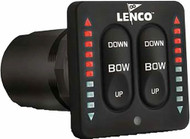 Lenco Marine 15170-001 Trim Tab Switch LED Integrated Kit F/Single Actuator Boat