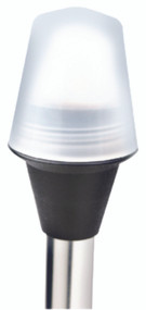 Seachoice 02961 LED All-Round Light 48" aluminum Pole Chrome Zam Base Navigation