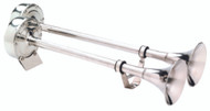 Seachoice 14561 12V Trumpet Horn Dual Trumpet-20-3/4" stainless steel tube