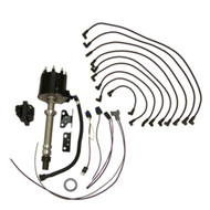 Mercuriser & GM V8 Ignition Distributor KIT Delco EST Wires Coil CRU22752