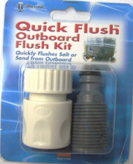 T-H Marine QF-2K-DP Quick Flush Fitting Connector for Mercury Yamaha Outboard