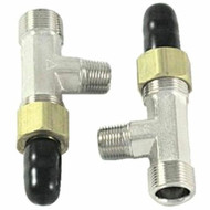 SeaStar Baystar HF-4202 Bleeder Tee f Hydraulic Steering Cylinder Horizontal