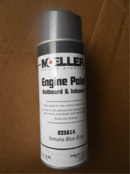 Yamaha Spray Paint Can Blue BLUISH-GRAY Outboard MOST 4 Stroke F Moeller 025814