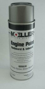 Honda Spray Can Paint Aerosol Oyster SILVER Metalic Moeller 025516 Engine Outboard