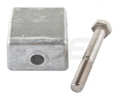 OMC Stringer/Cobra 1982-93 Anode Block-Bolt KIT Lower Unit Gearcase Johnson EI