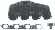 Mercury 7.4-8.2L 454-502 Manifold Exhaust Big Block V8 E-Coated FW  807078T08