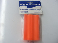 Seastar HYCL-001 Stabilizer 4" Clip for SeaStar Hydraulic Steering Cylinder 2PK