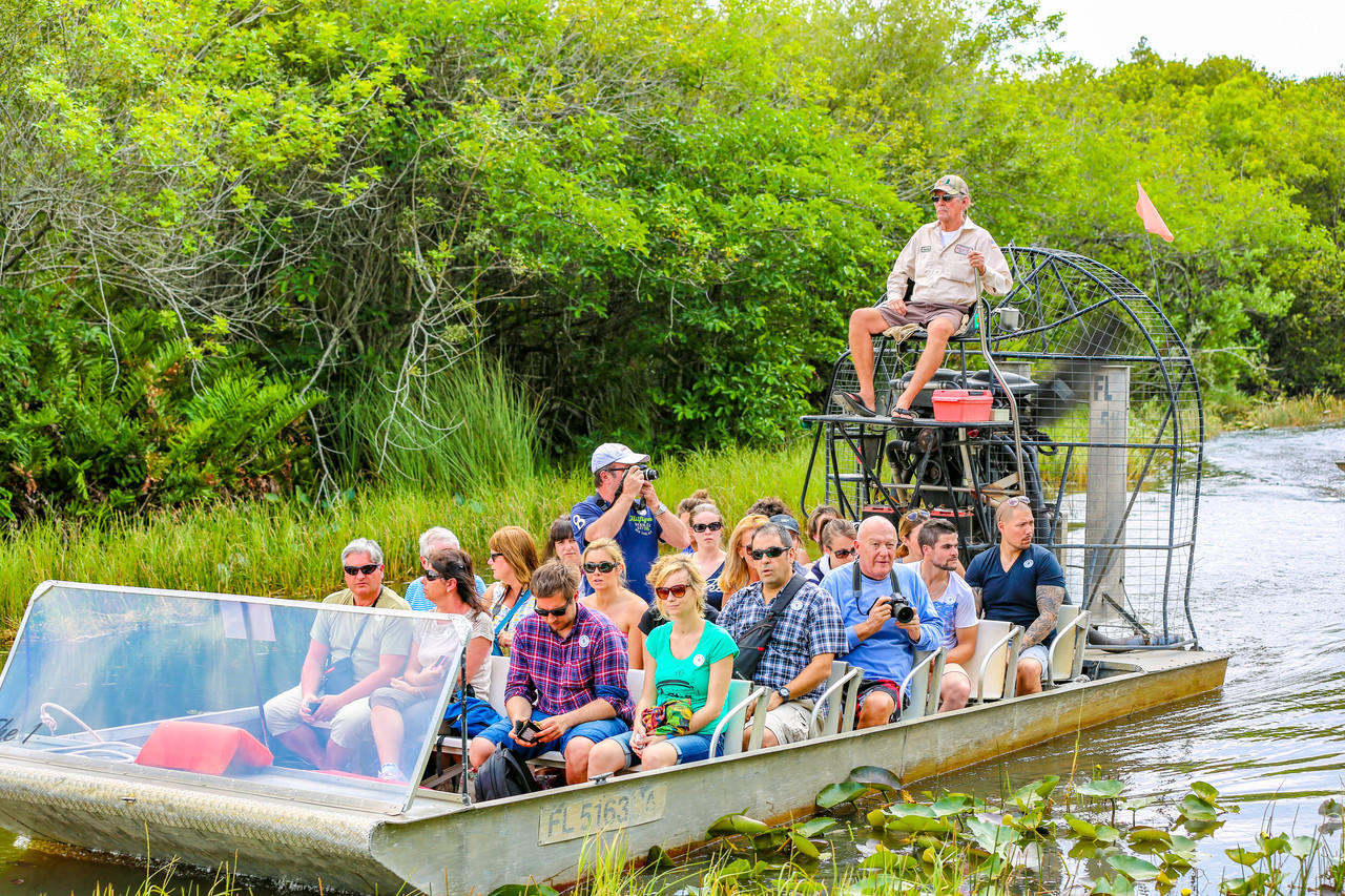 Everglades Airboat Tour + Transportation | $29