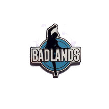 Badlands - Bruce Springsteen Silhouette (ENAMEL BADGE)