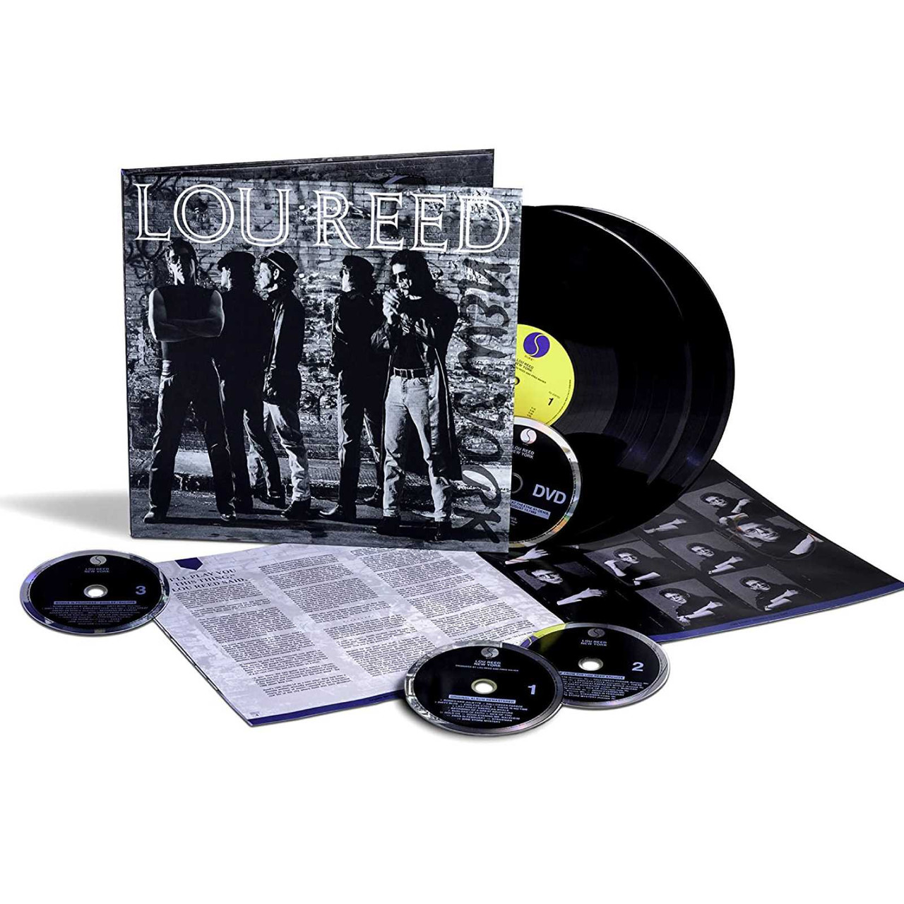 Lou Reed - New York (3CD/DVD/2LP SET) - Badlands Records Online