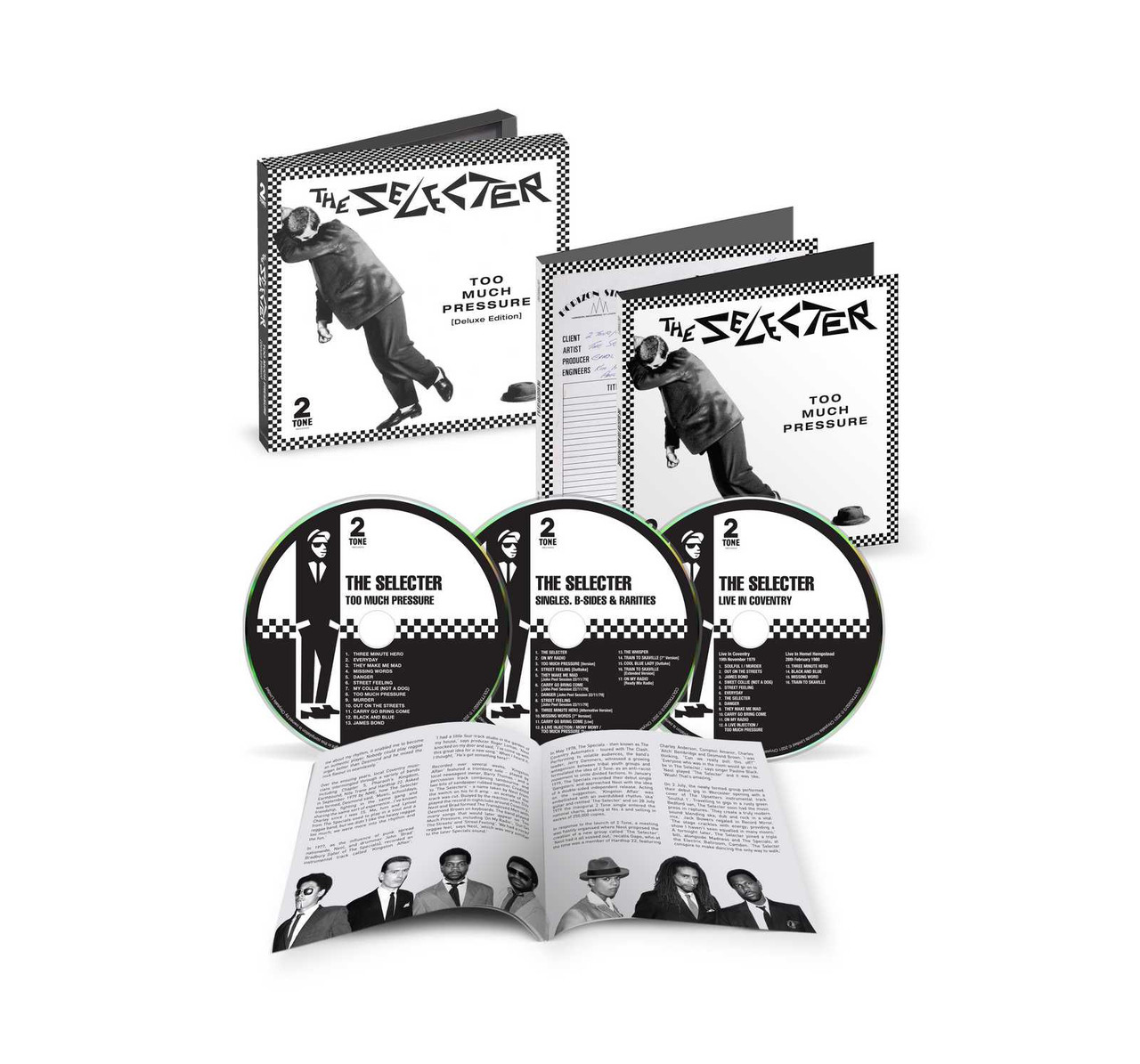 The Selecter - Too Much Pressure [40th Anniversary Edition] (3CD) - Badlands Records Online