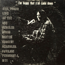 Neil Young - Dorothy Chandler Pavilion 1971 (VINYL LP)