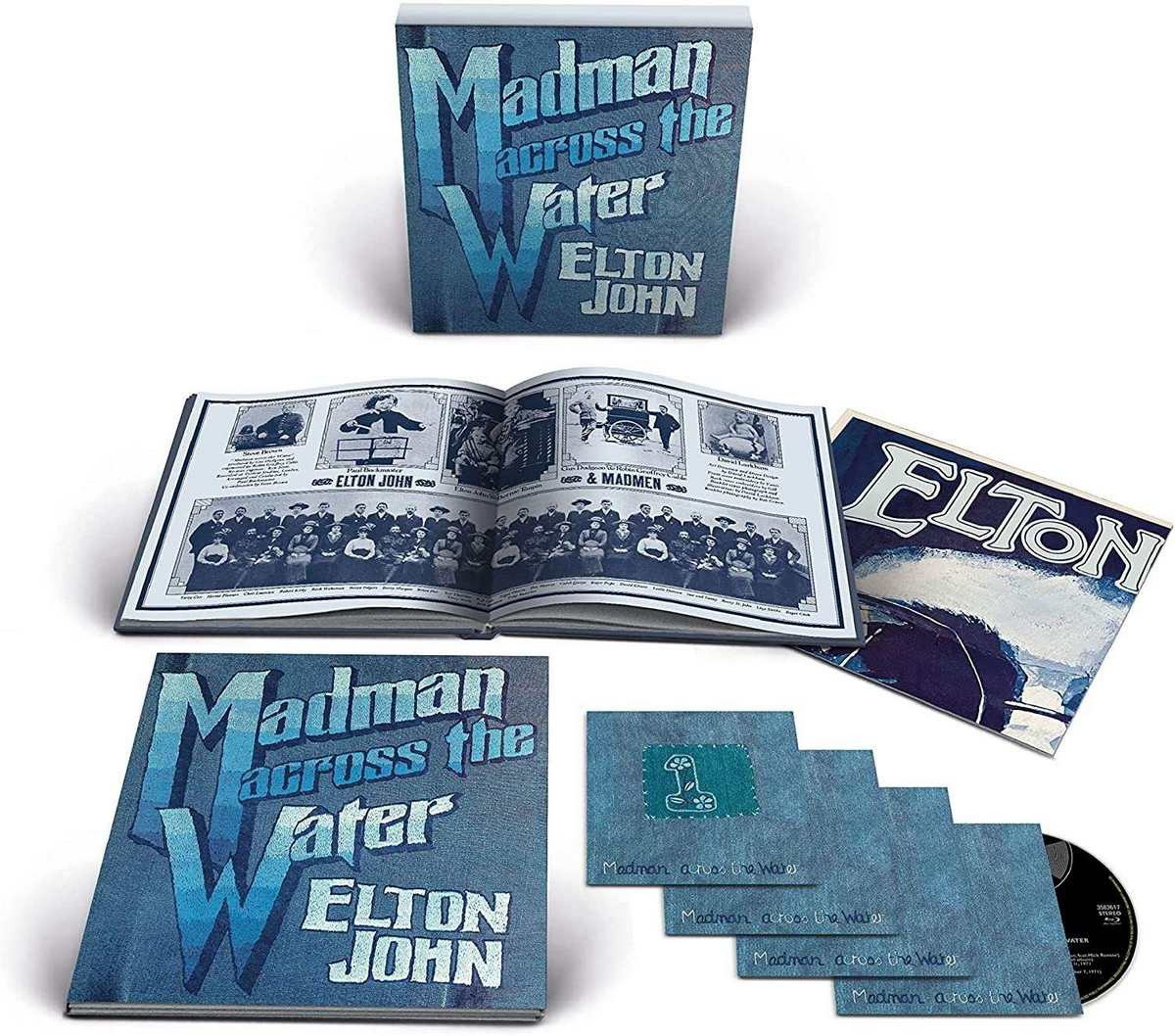 Elton John - Madman Across The Water (3CD, BLU-RAY) - Badlands Records  Online