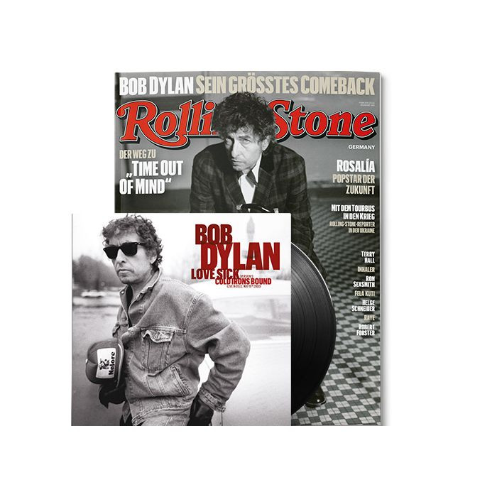Bob Dylan - German Rolling Stone February 2023 (MAGAZINE + 7" VINYL) -  Badlands Records Online