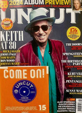 UNCUT Issue 321 Keith Richards (Magazine, CD) January 2024