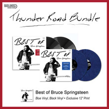 Bruce Springsteen - Best of Bruce Springsteen (BLUE 2LP, BLACK 2LP + PRINT) ** THUNDER ROAD BUNDLE **
