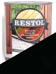 Restol Wood Oil in Ebony Black