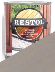 Restol Wood Oil in Light Grey