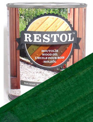 Restol Wood Oil in Pine Green
