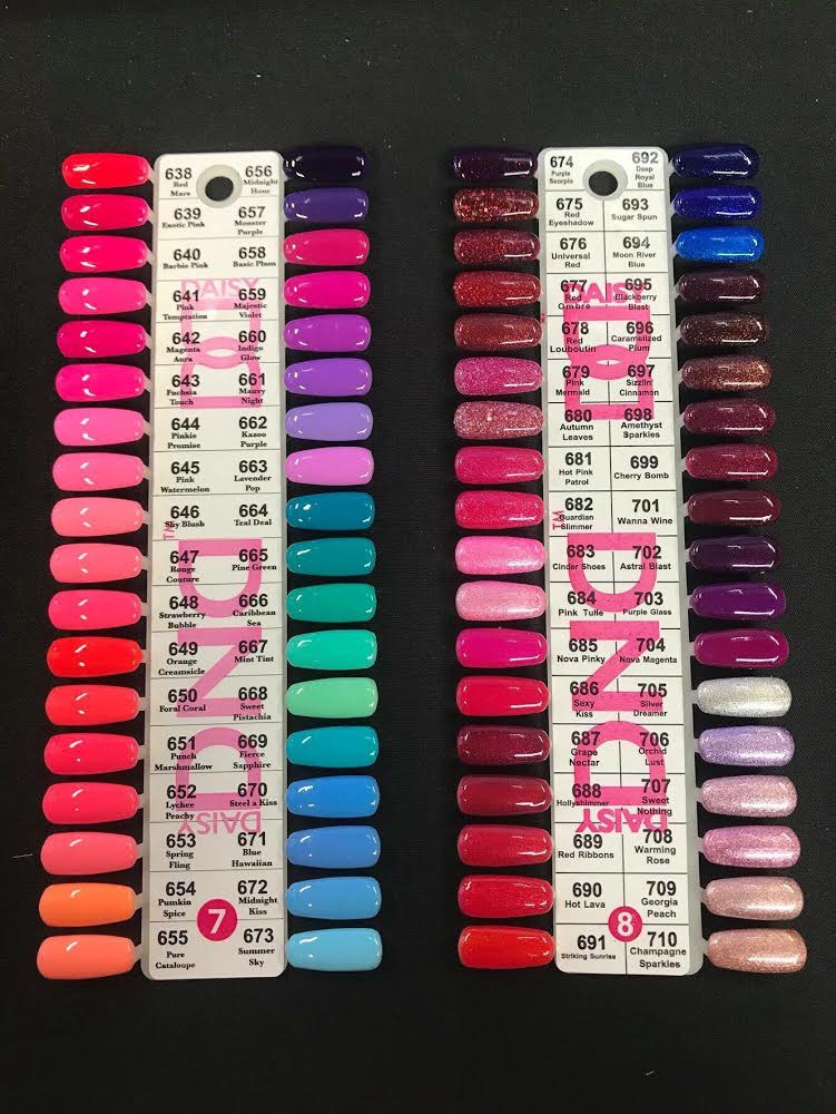 Dnd Matching Gel Polish 307 Color Collection Pedispa Centre