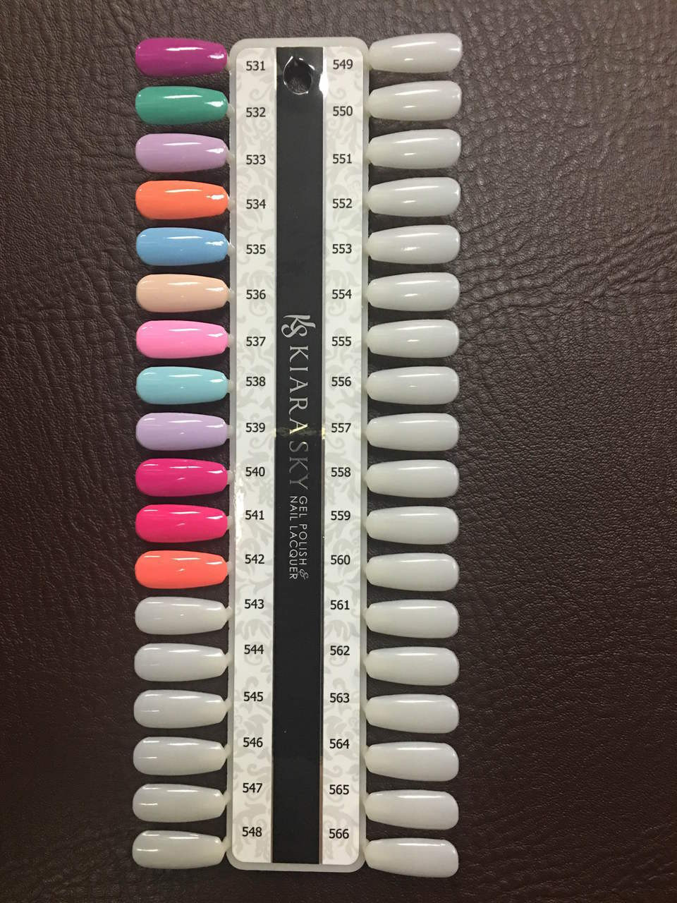 Kiara Sky Color Chart