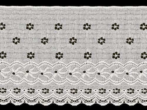 white eyelet lace trim