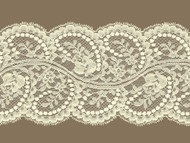 Ivory Galloon Lace Trim - 5.25'' (IV0514G01)