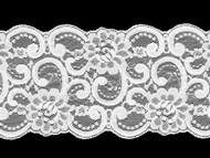 White Galloon Lace Trim with Sheen - 5.75" (WT0534G01)