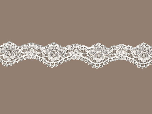 Ivory Scalloped Lace Trim - 1.5" - (IV0112S01) - LacePlace.com