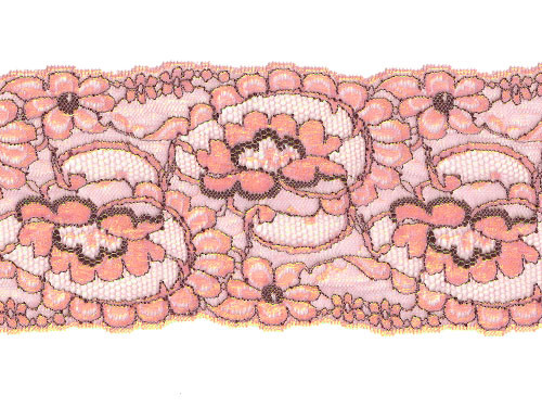 Light Pink Galloon Lace with Sheen - 4 (PK0400G01)