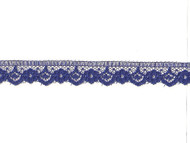 Royal Blue Edge Lace  - .5" - (RB0012E02)