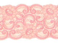 Peach Galloon Lace with Sheen - 5" -(PE0500G01)
