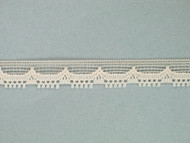 Lt Beige Edge Lace Trim - 0.375" (BG0038E04)