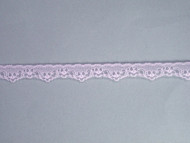 Lt Pink Edge Lace Trim - 0.5" (PK0012E01)