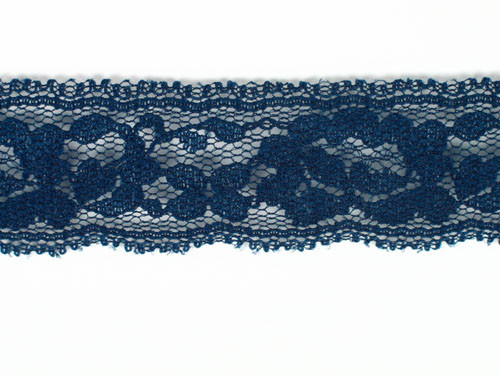 Cobalt Blue Edge Lace Trim - 1.125 (CB0118E01)