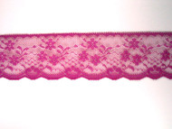 Raspberry Edge Lace Trim - 2.25" (RZ0214E01)