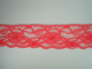 Bright Rose Edge Lace Trim - 2.5" (RS0212E01)